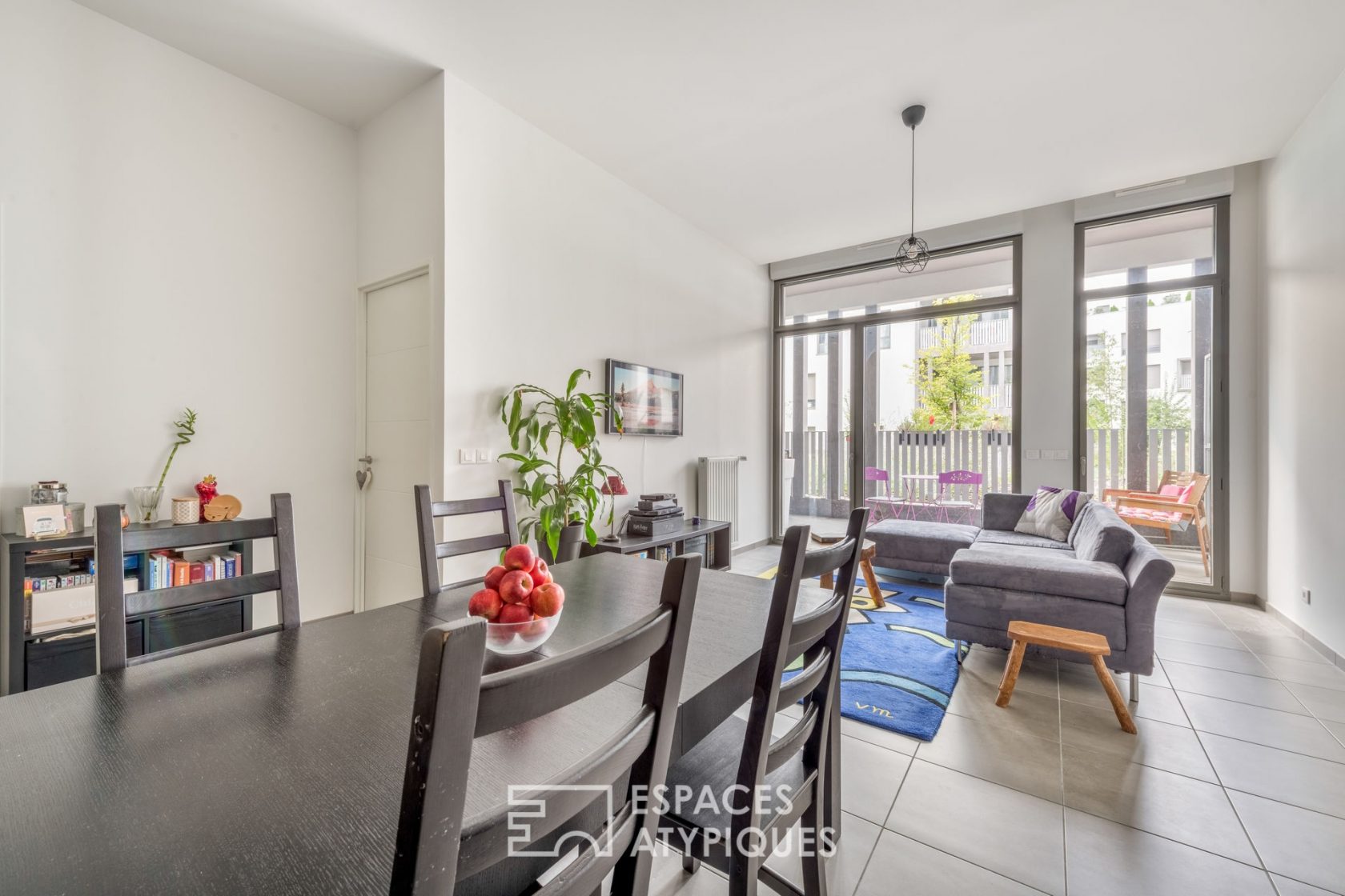 Appartement esprit loft avec terrasse