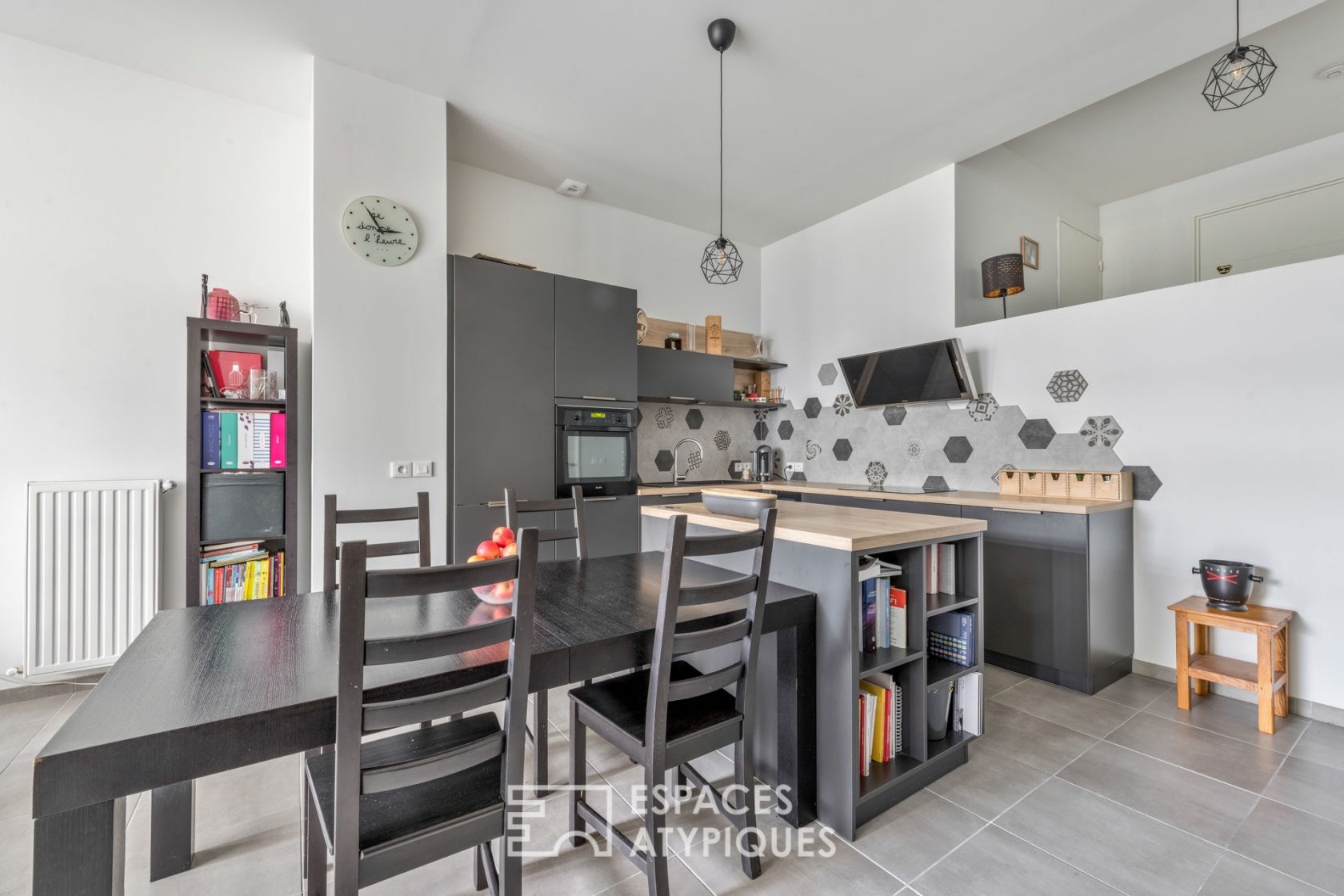 Appartement esprit loft avec terrasse