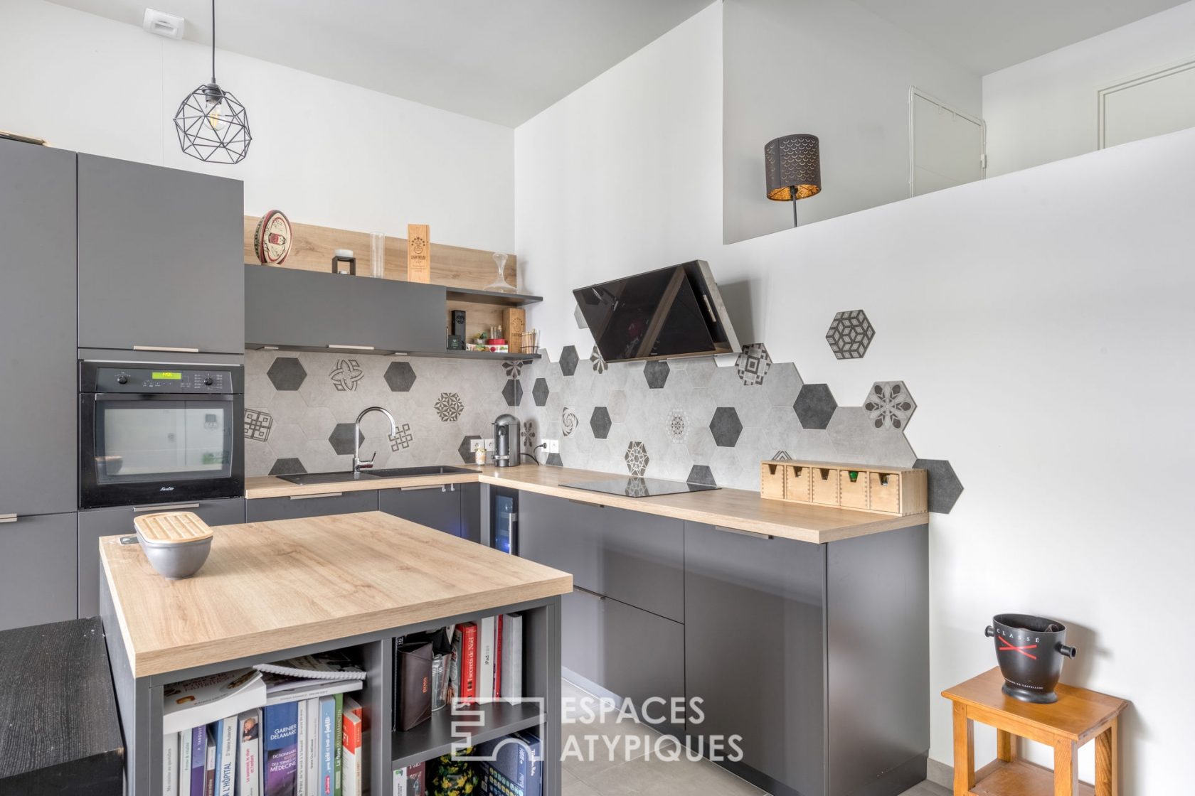 Appartement esprit loft avec terrasse