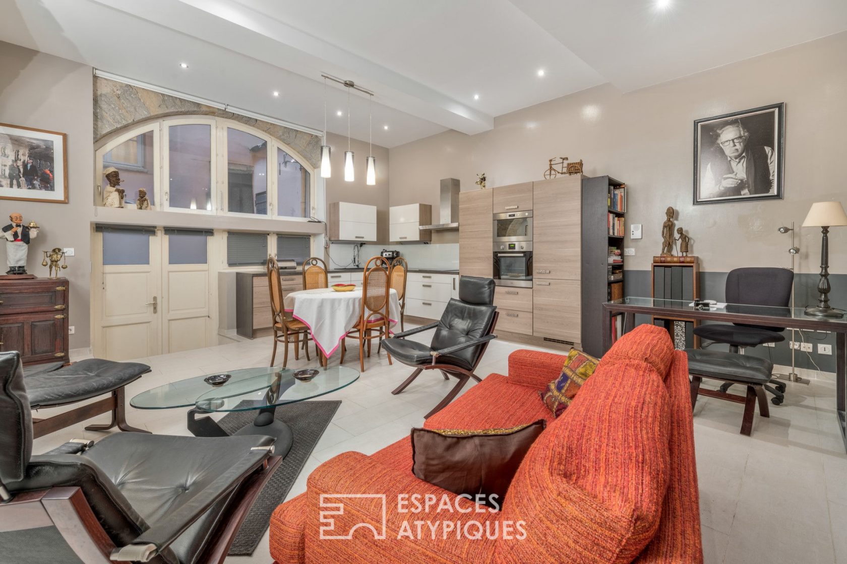 Loft dans un ancien atelier de peinture