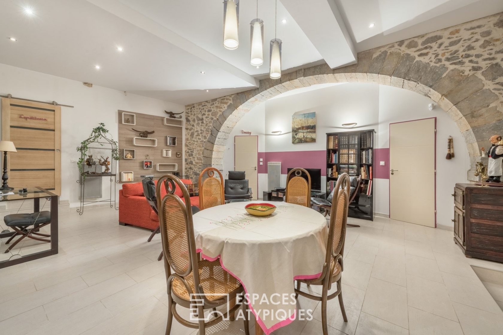 Loft dans un ancien atelier de peinture