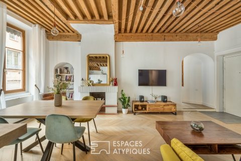 Appartement de caractère rénové proche de la place des Terreaux