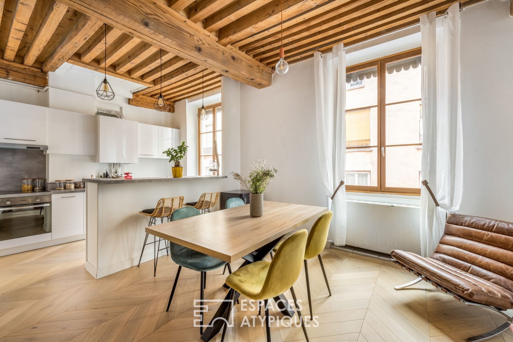 Appartement de caractère rénové proche de la place des Terreaux