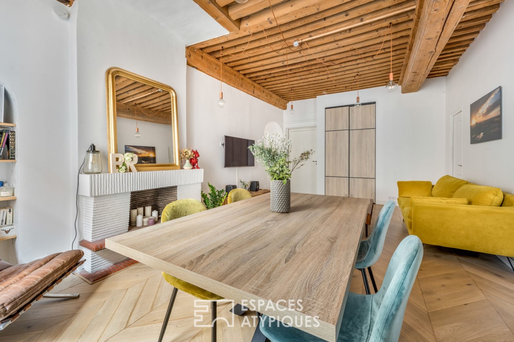 Appartement de caractère rénové proche de la place des Terreaux