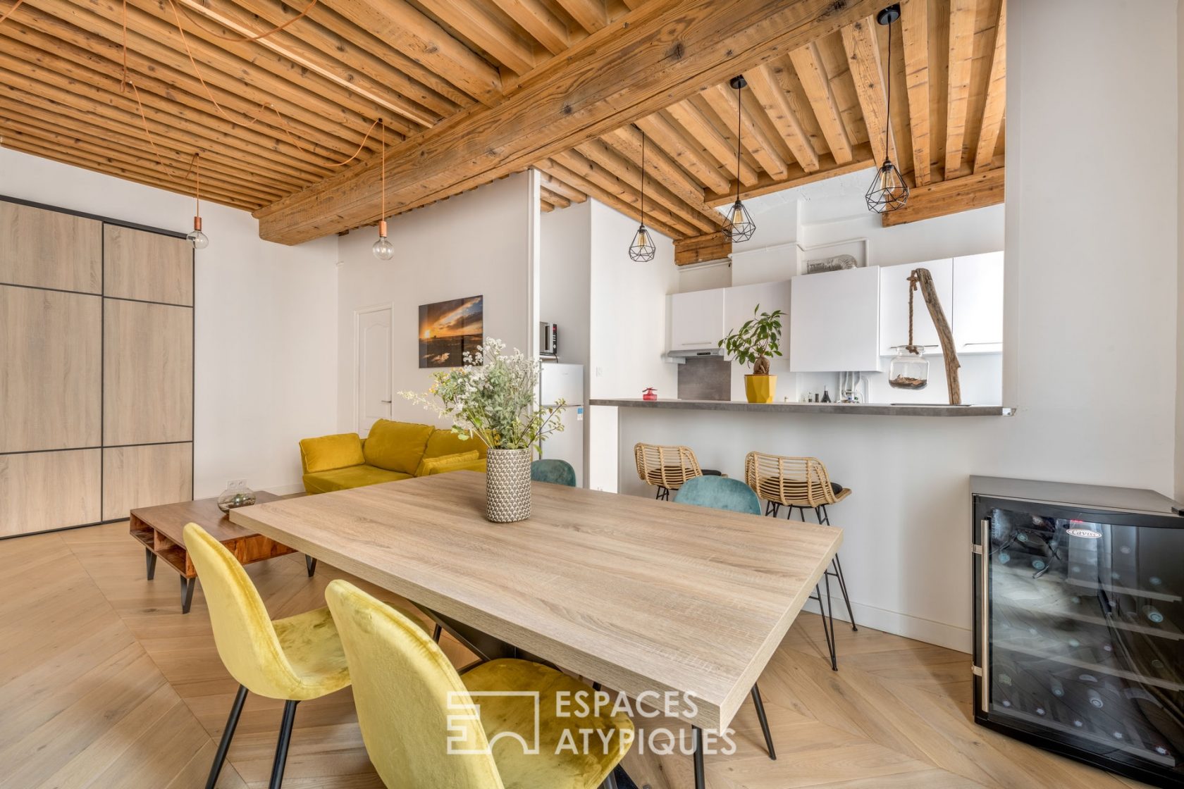 Appartement de caractère rénové proche de la place des Terreaux