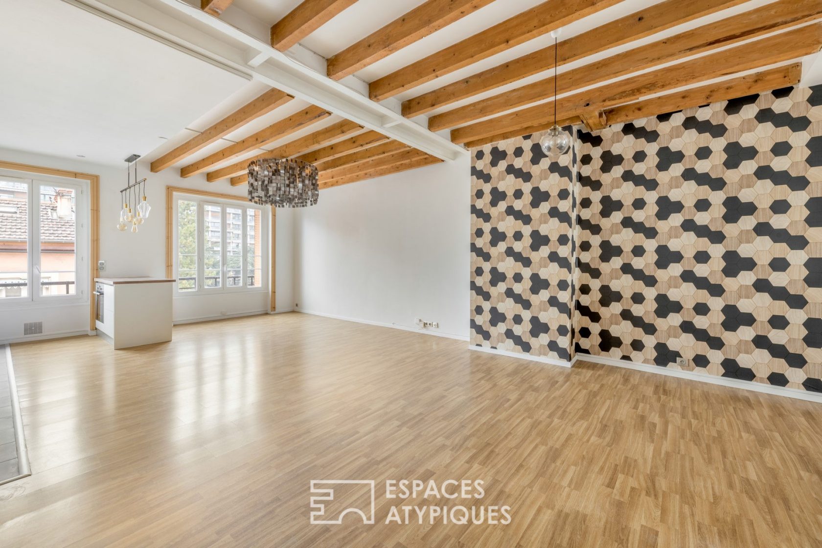 Appartement ancien esprit loft