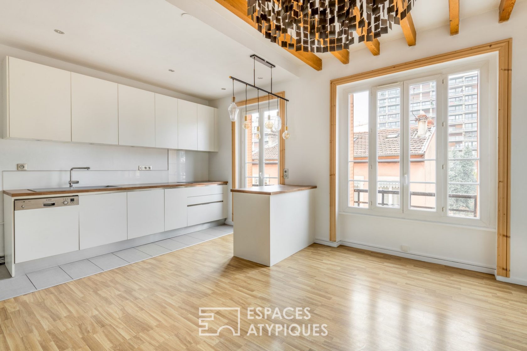 Appartement ancien esprit loft