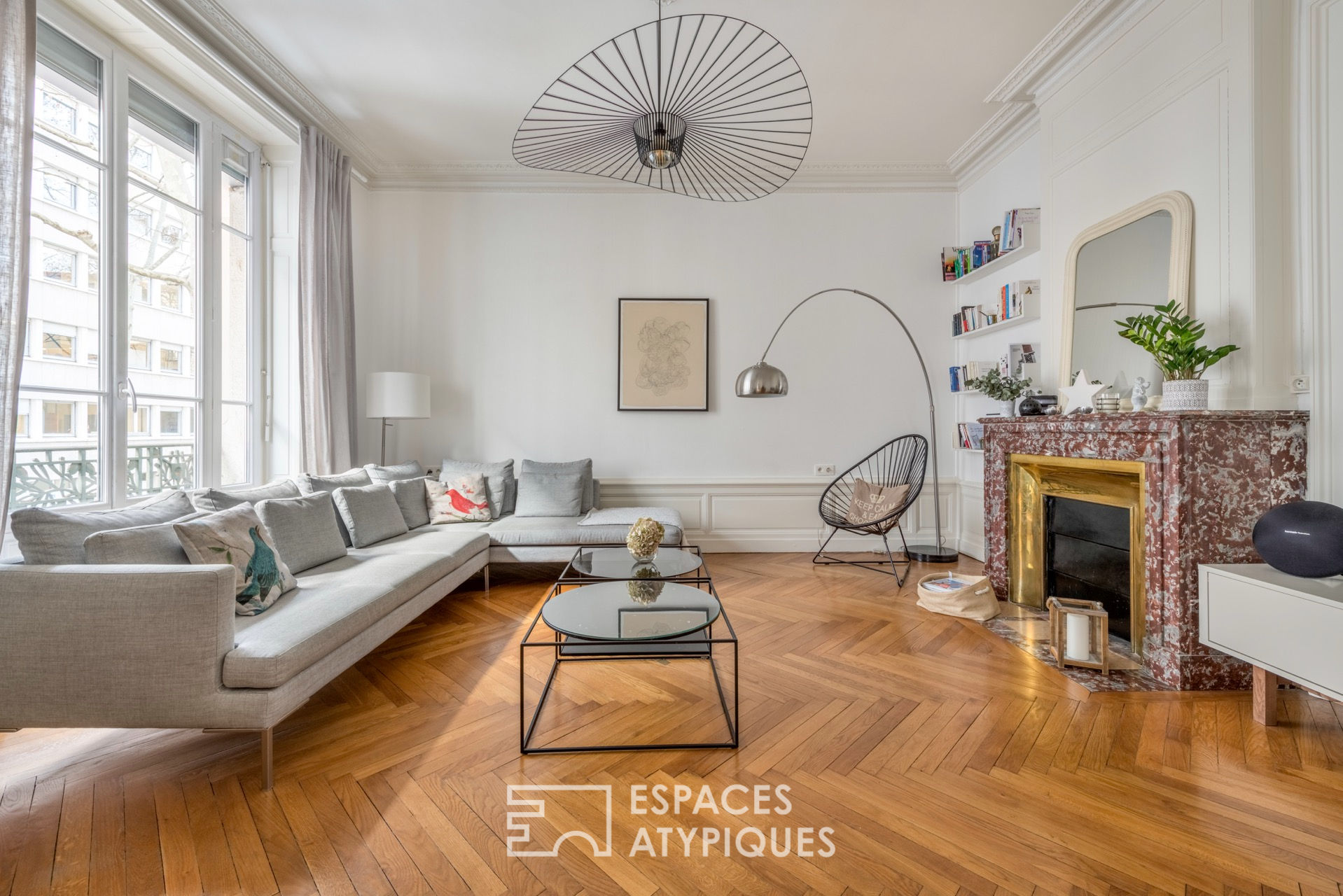 Vente Bourgeois rénové à deux pas du métro à LYON - 133 m2 - Espaces ...