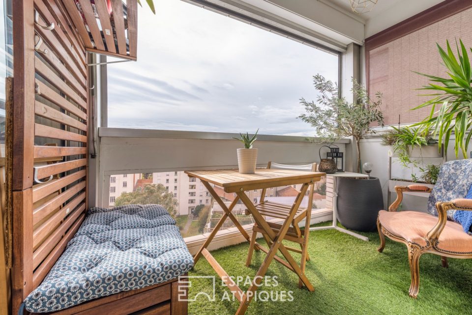 69007 LYON - Appartement avec terrasse et vue - Réf. 2379