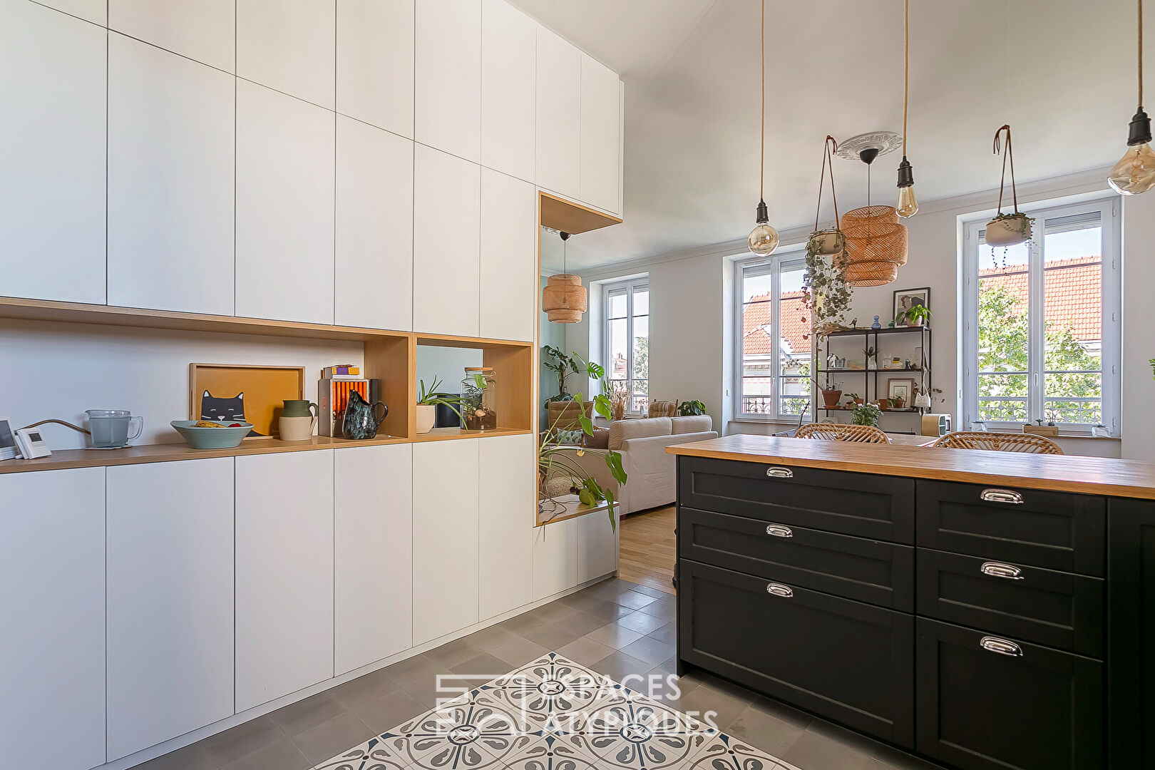 Appartement ancien rénové par architecte