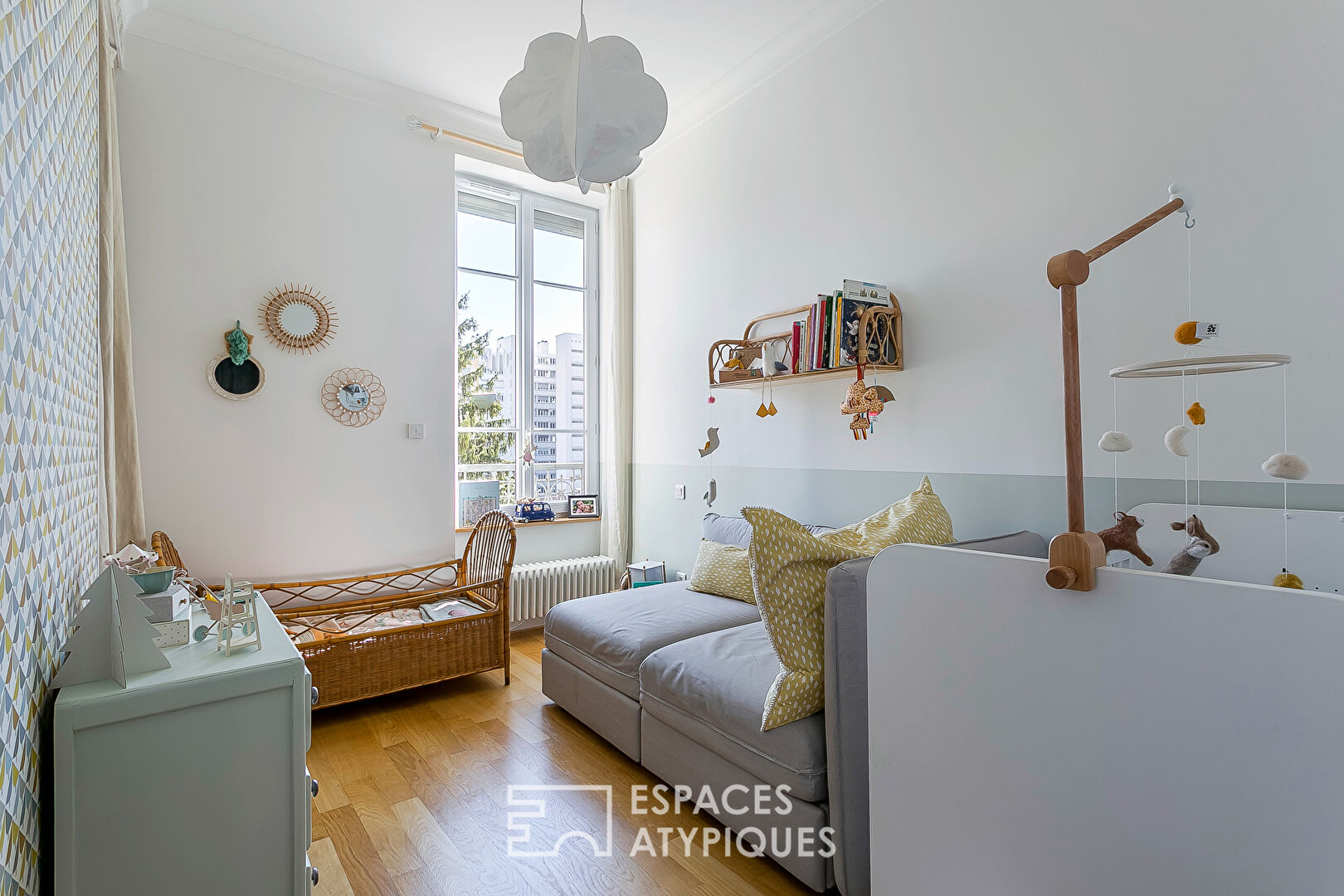 Appartement ancien rénové par architecte