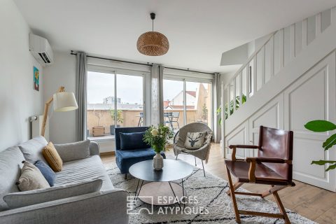 Dernier étage avec terrasses