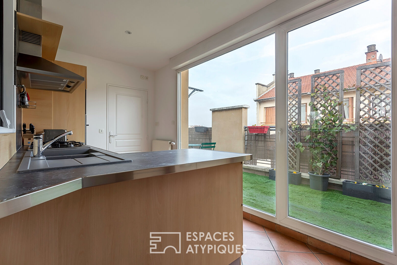 Dernier étage avec terrasses