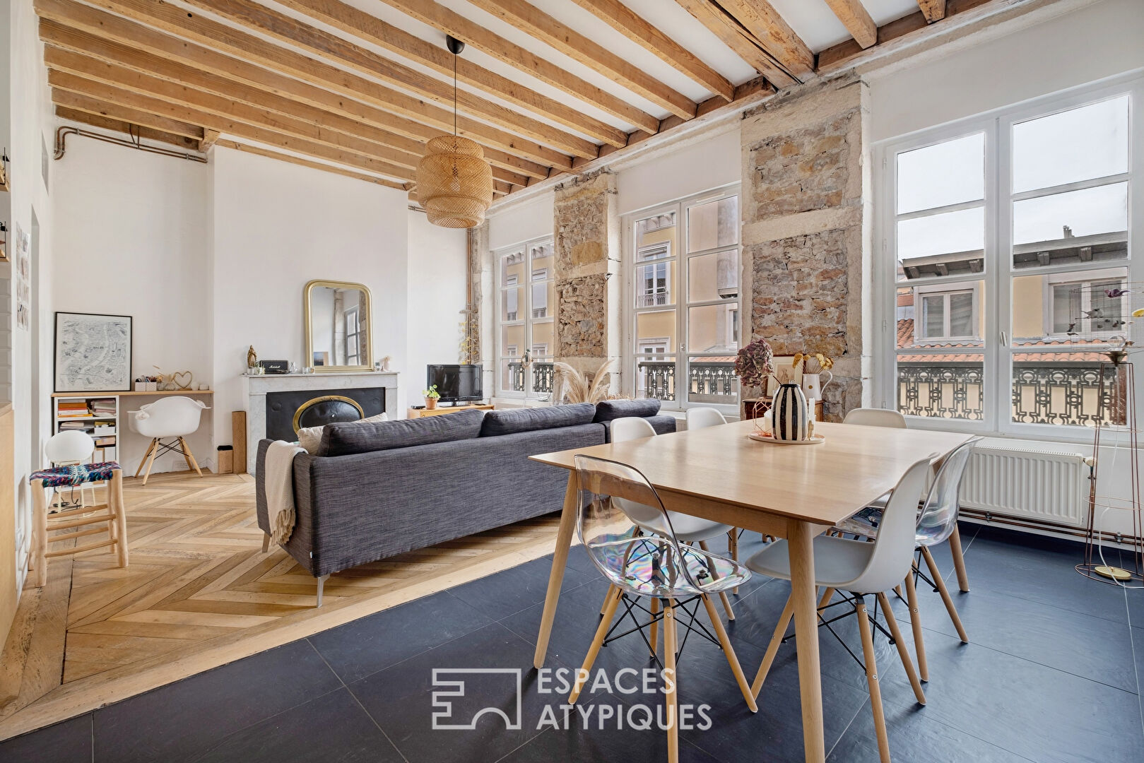 Appartement Lyon 2 pièce(s) 58 m2