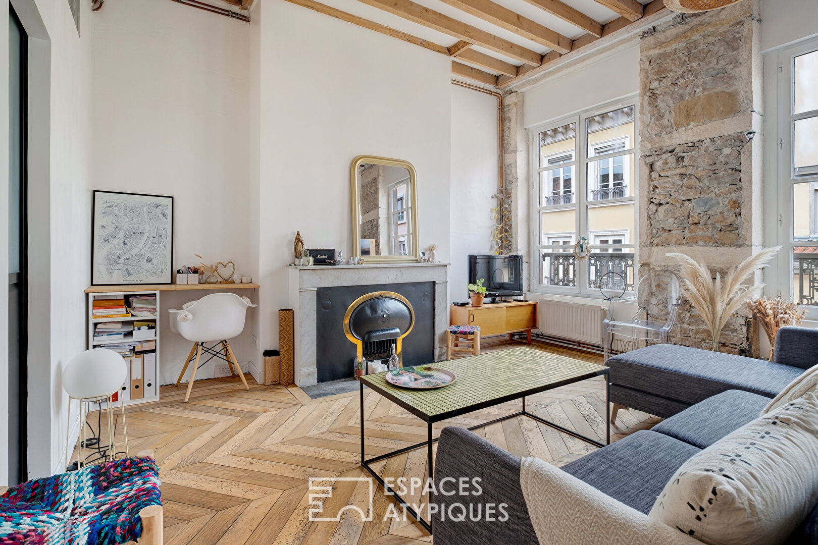 Appartement Lyon 2 pièce(s) 58 m2