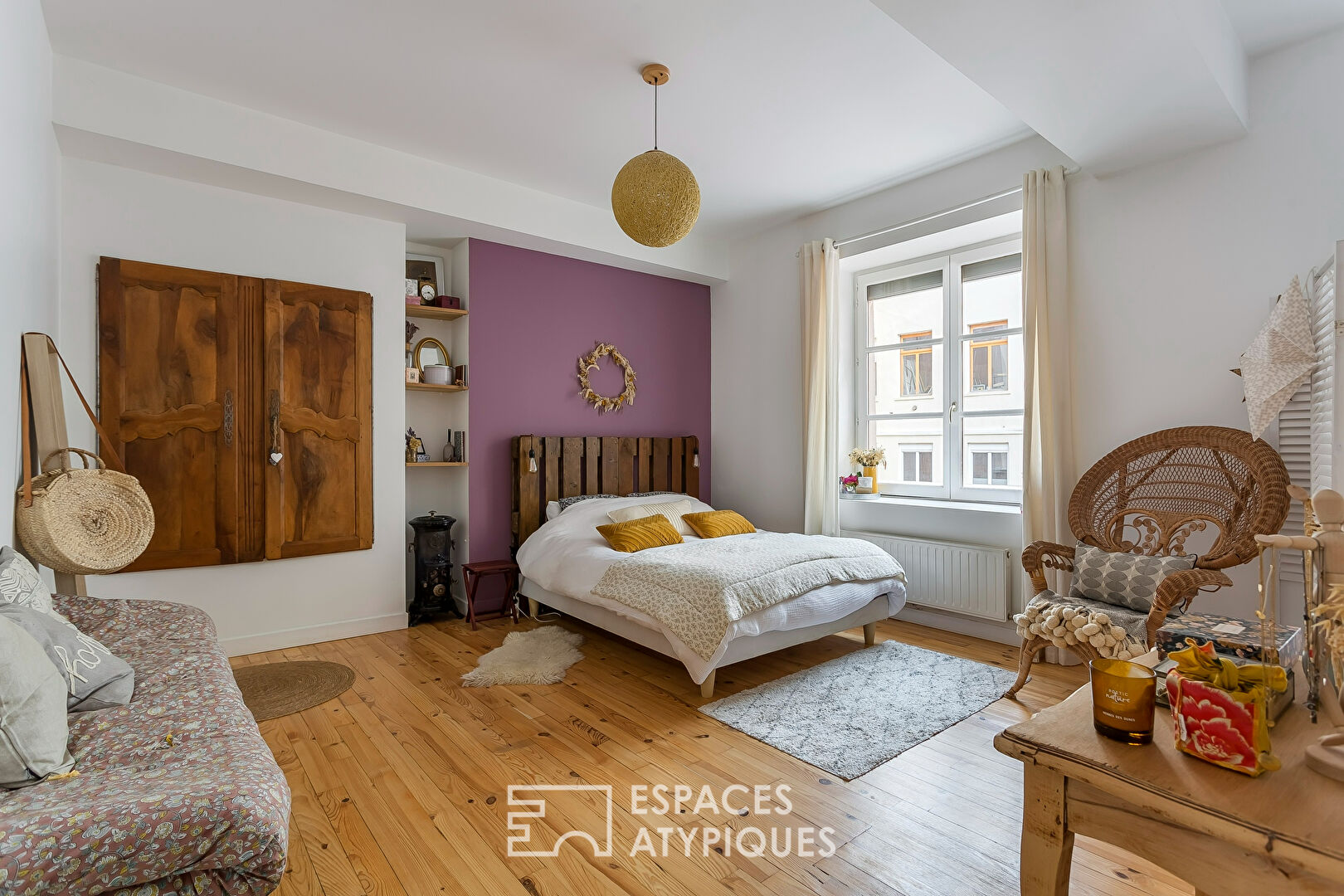 Appartement familial rénové sur les Quais de Saône