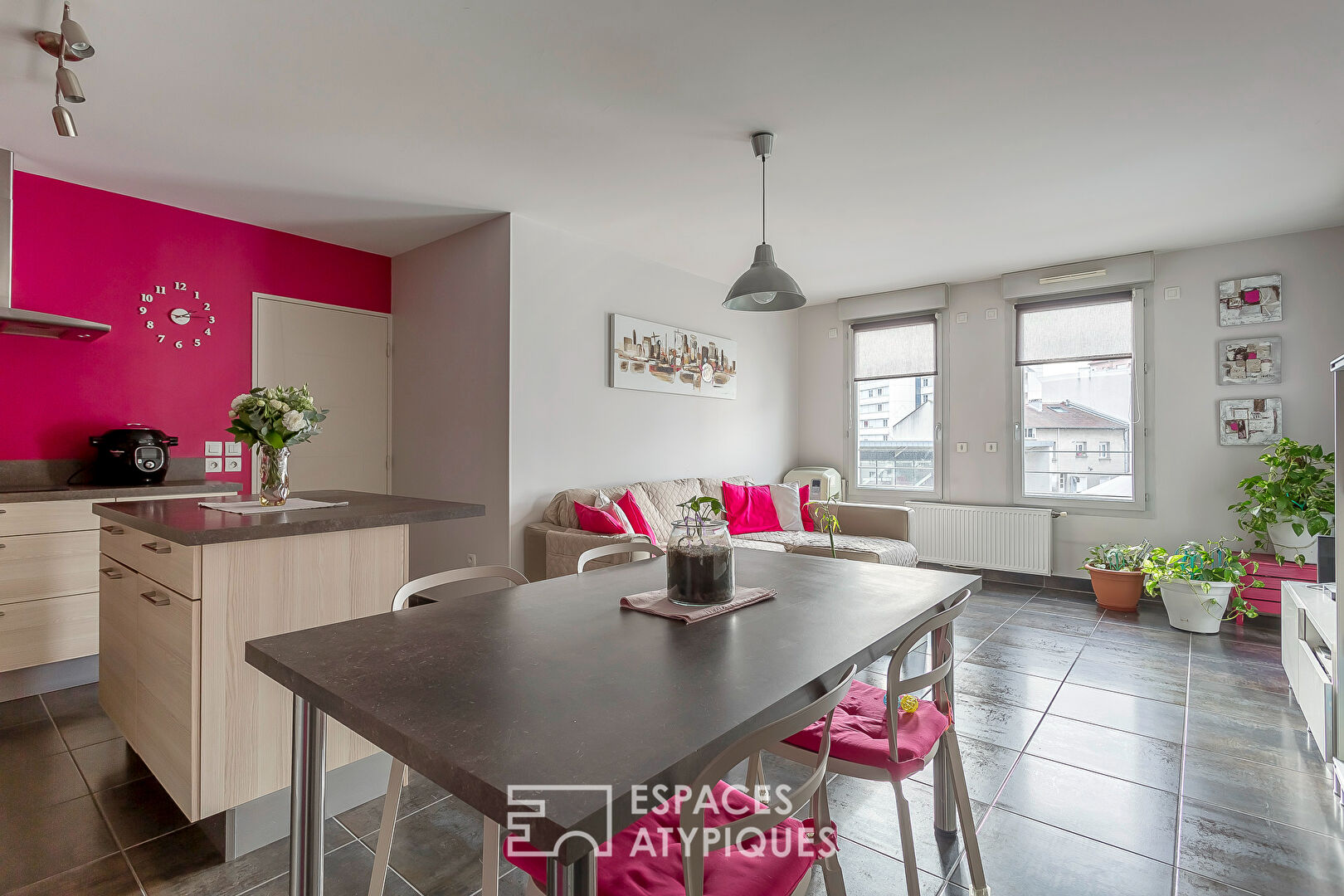 Recent apartment with garage