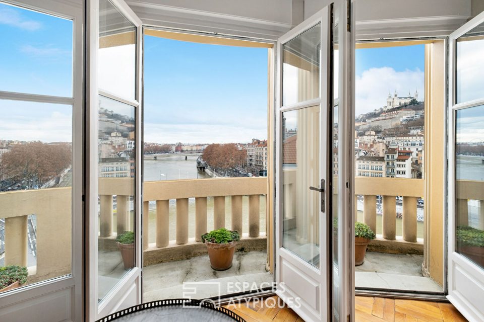 Appartement d'exception vue Saône et Fourvière