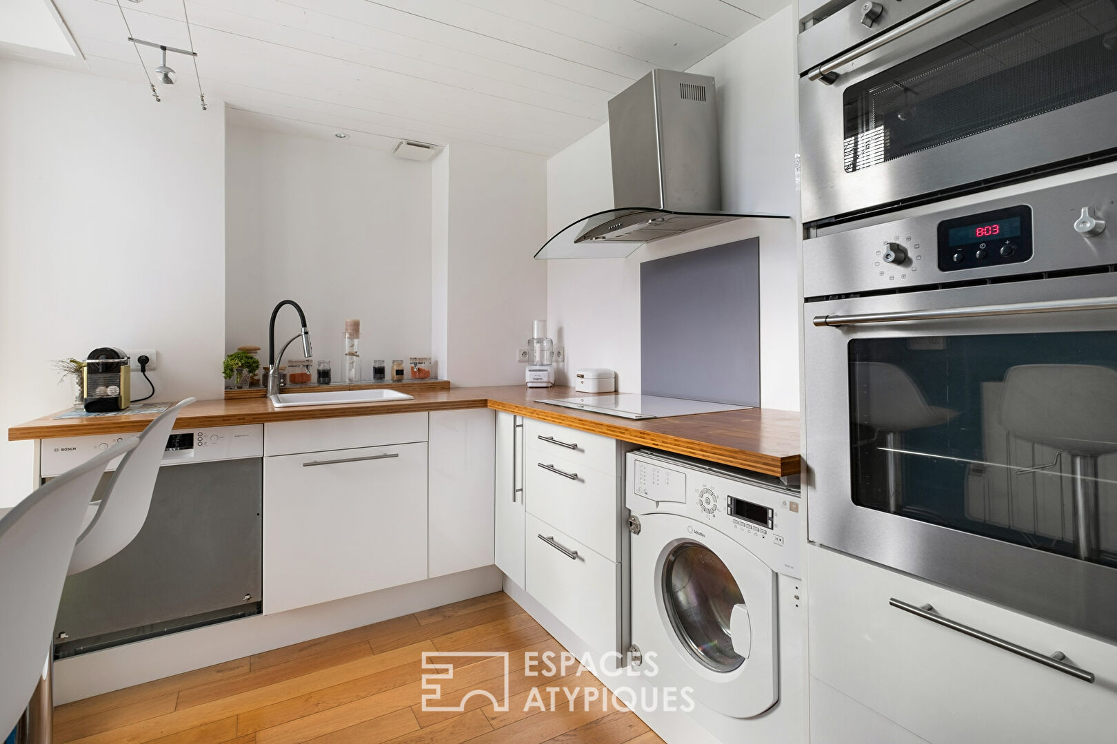 Ground floor duplex in a former convent