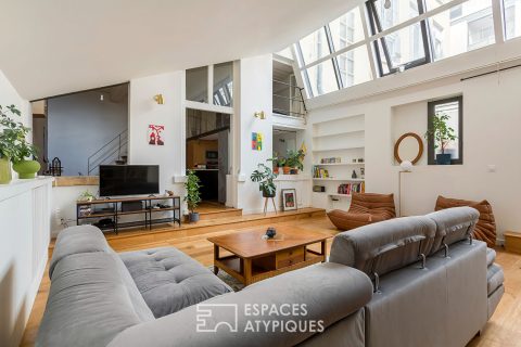 Loft with artist’s studio in the heart of the Croix Rousse