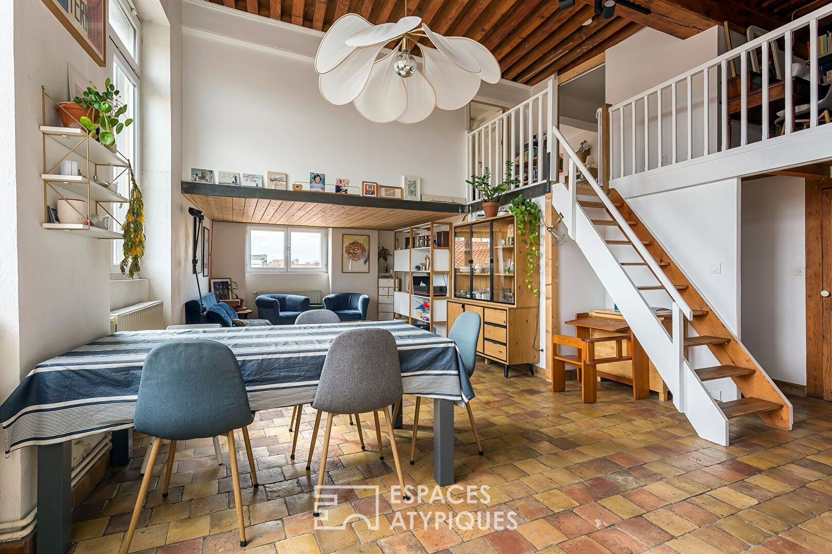 Duplex familial avec vue au coeur de la Croix Rousse