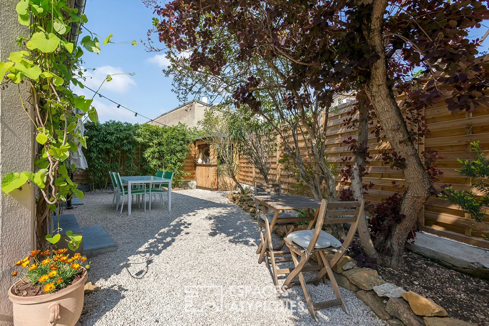 Maison de ville rénovée avec jardin