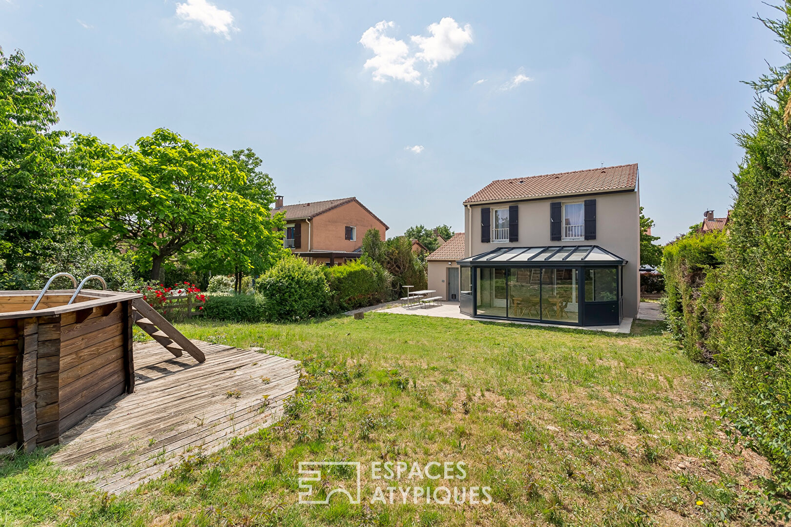 Renovated house with veranda