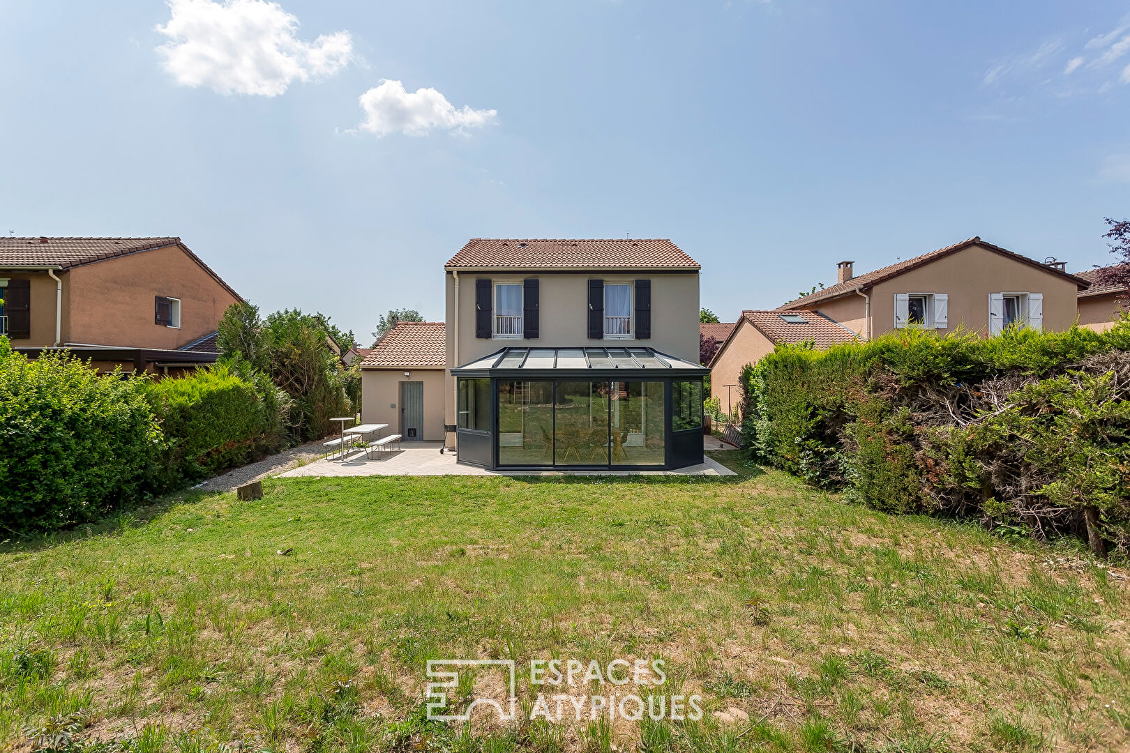 Renovated house with veranda