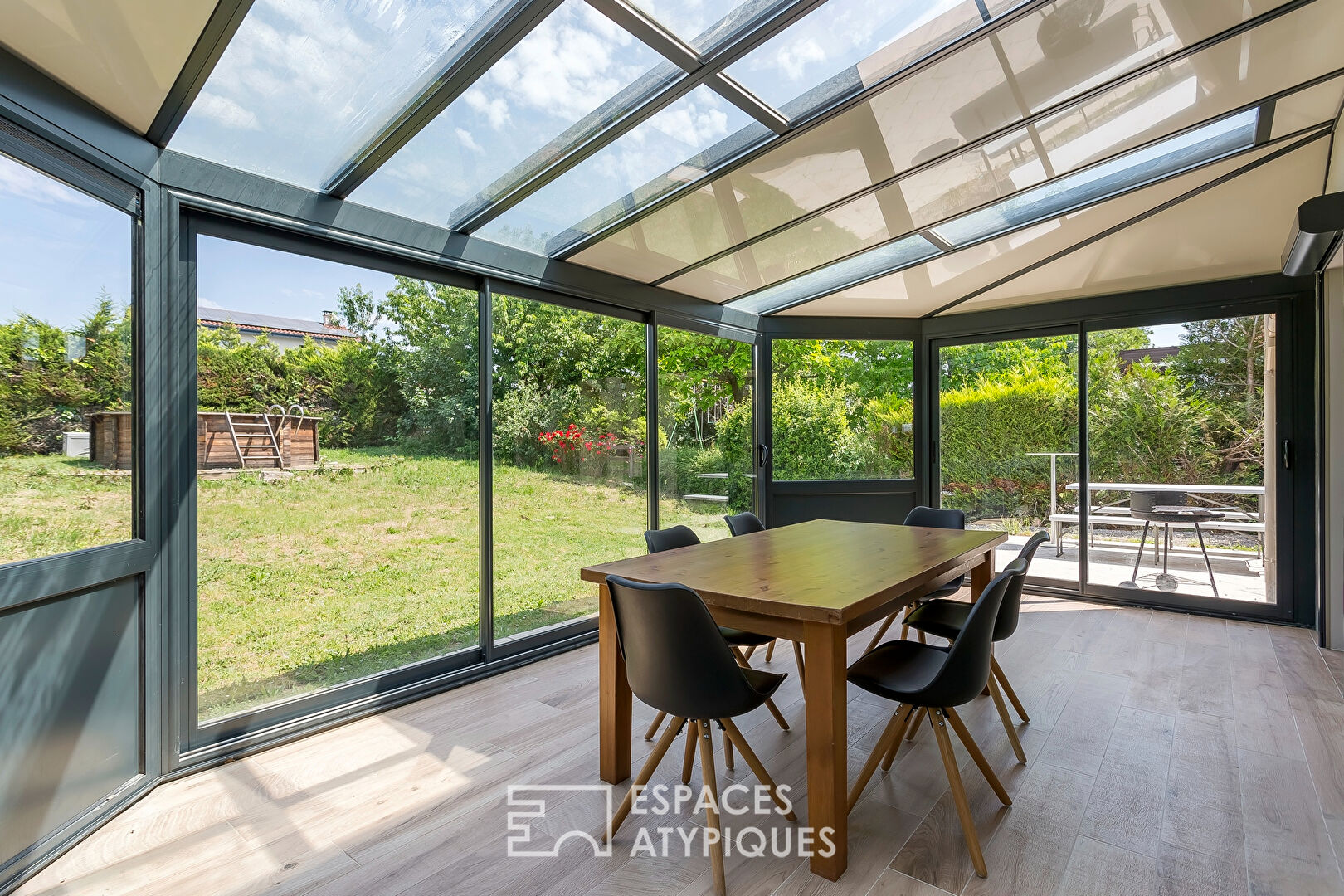 Renovated house with veranda