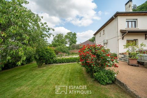 Maison avec jardin au coeur du village