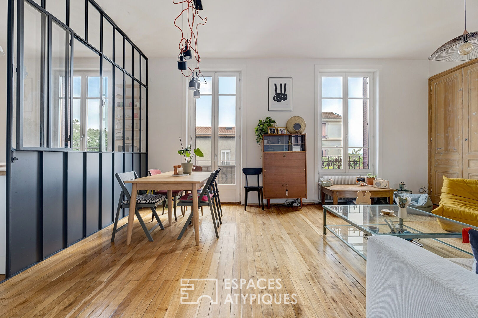 Duplex avec jardin dans une ancienne bâtisse