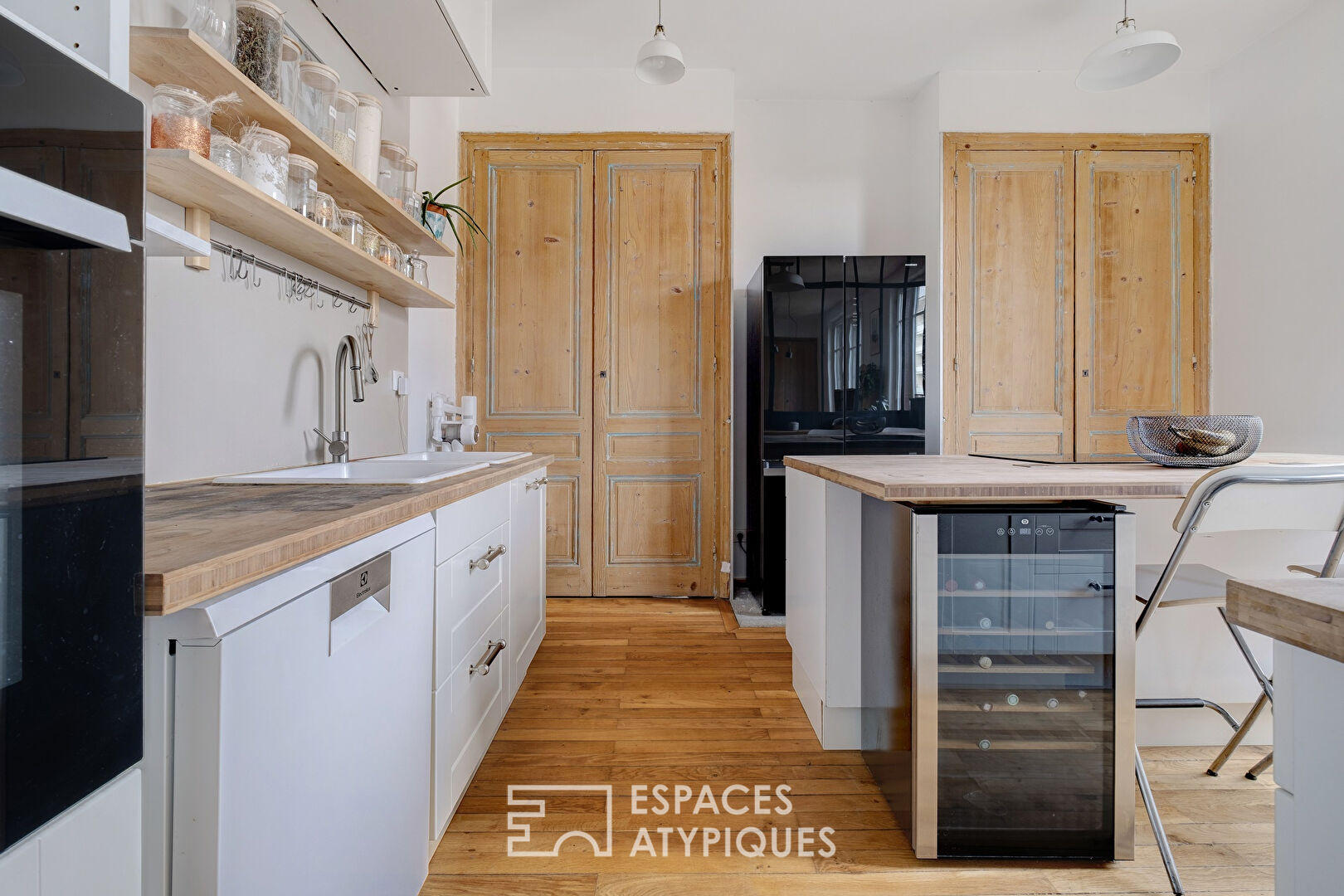 Duplex avec jardin dans une ancienne bâtisse