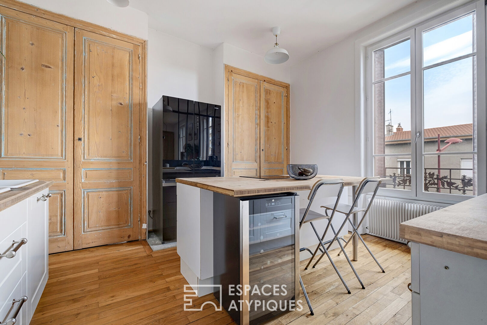 Duplex avec jardin dans une ancienne bâtisse