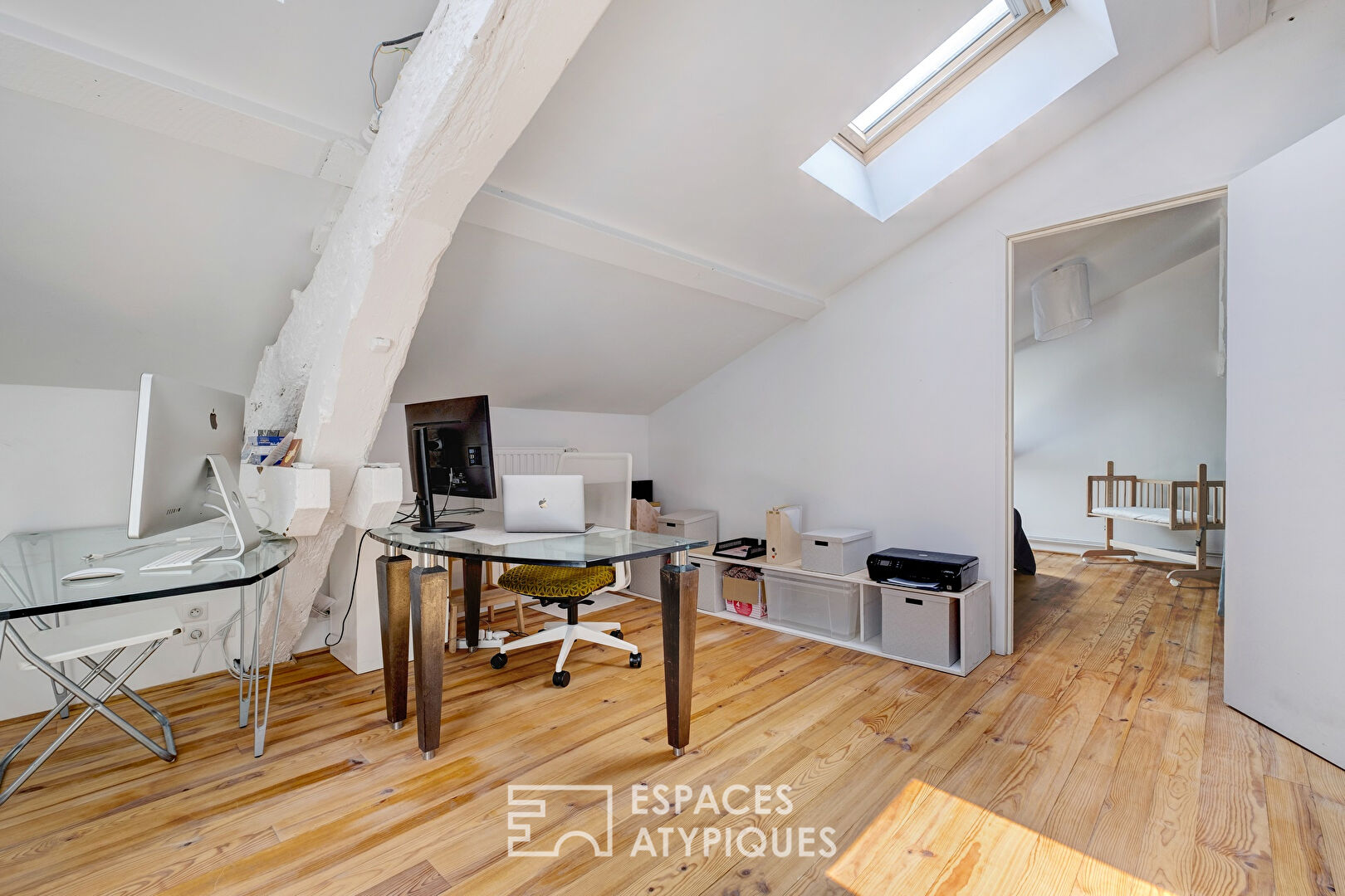 Duplex avec jardin dans une ancienne bâtisse