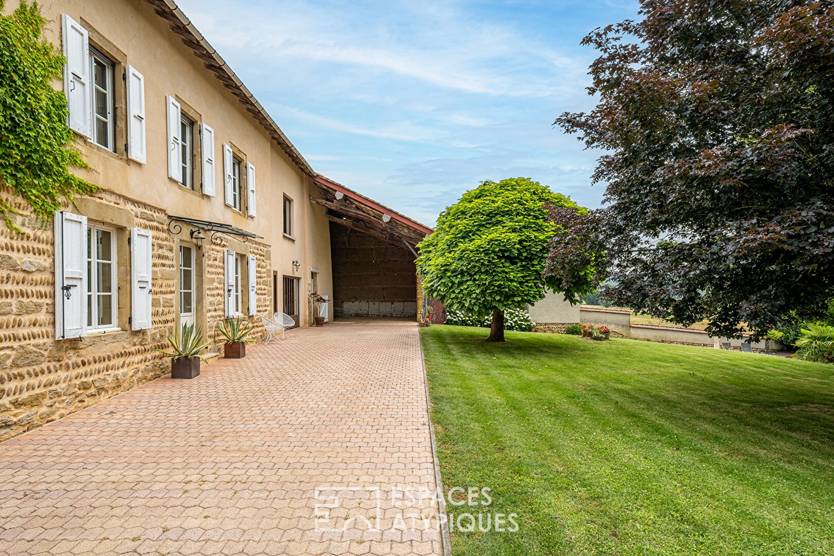 Charmante maison de campagne rénovée avec piscine