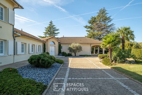 Exceptional property and its building land