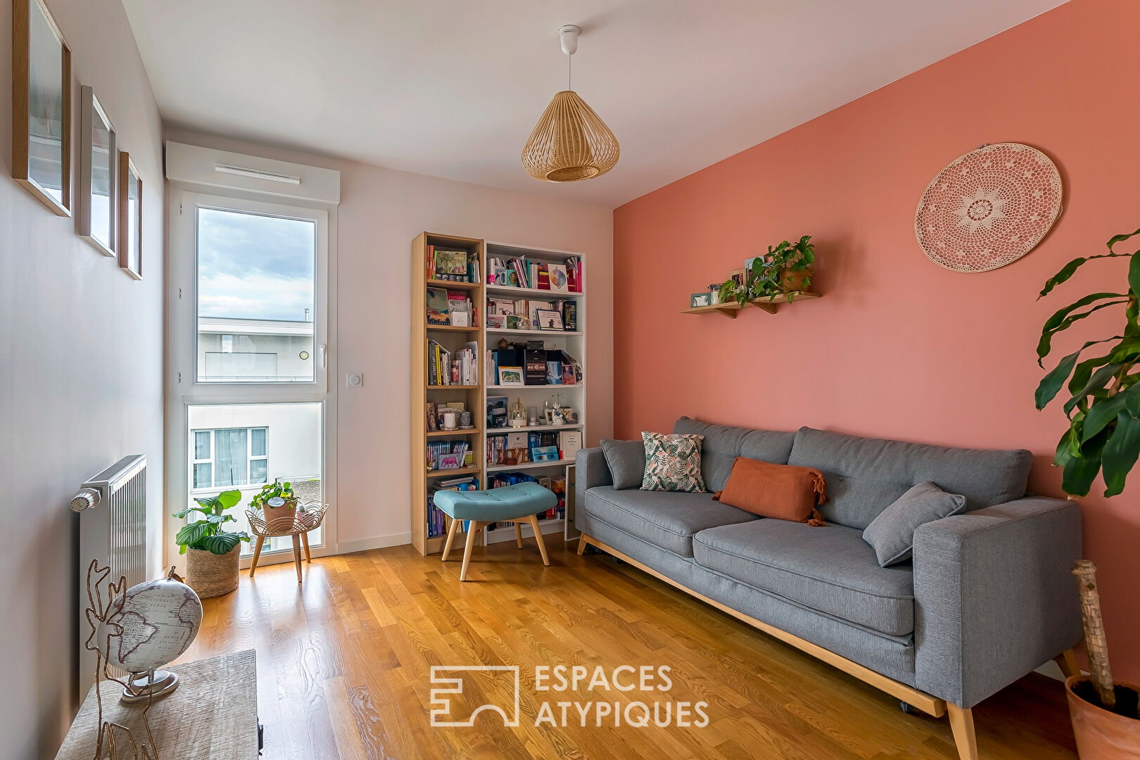 Appartement avec deux terrasses en dernier étage à Lyon 7ème