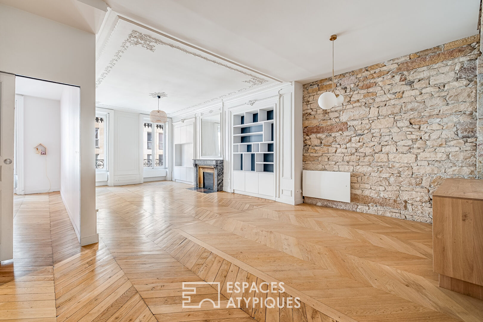 Appartement bourgeois rénové