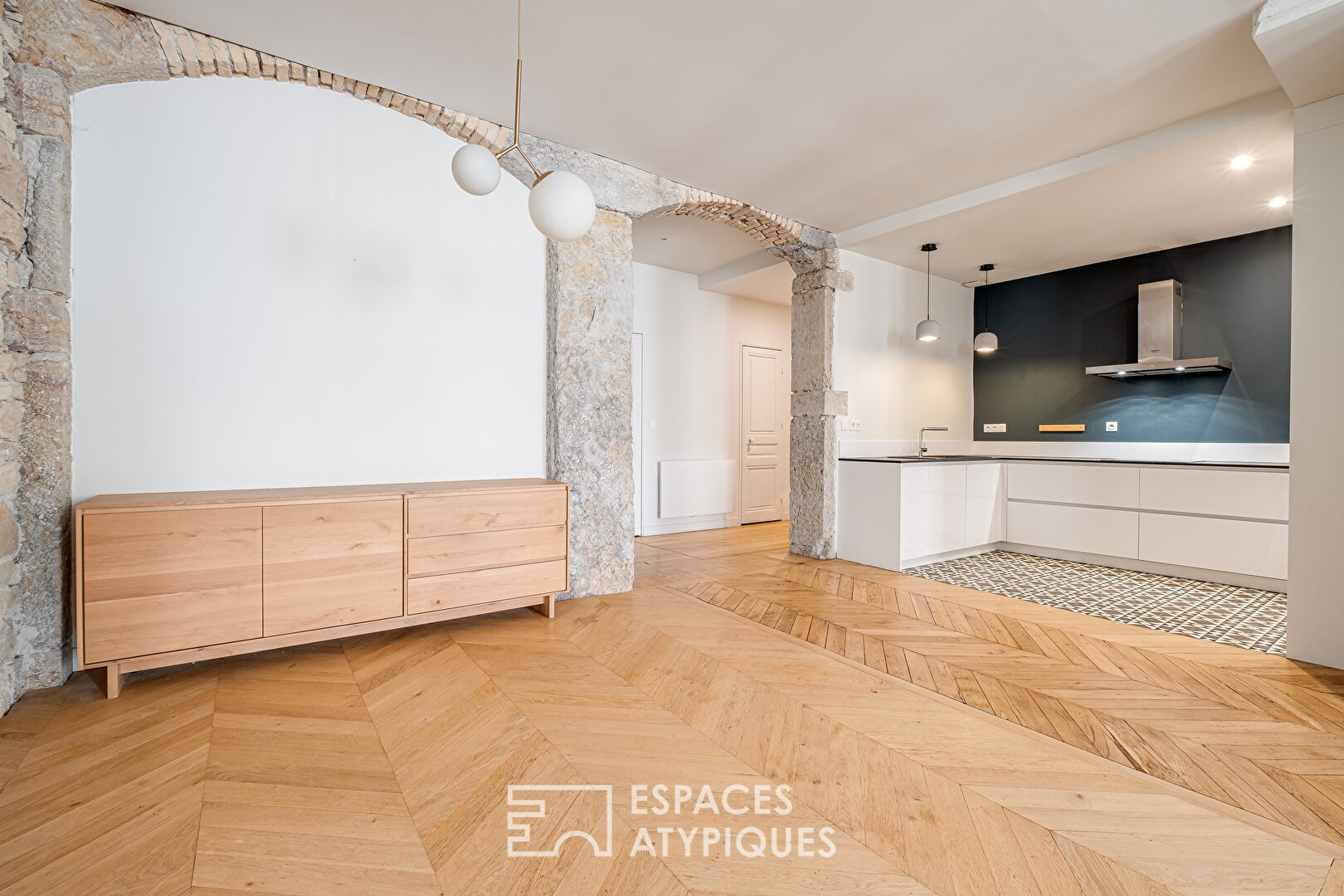 Appartement bourgeois rénové