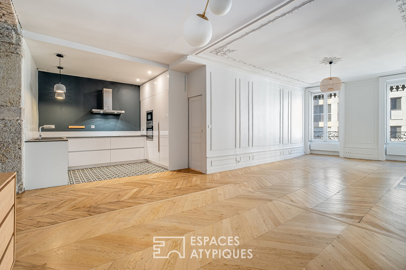 Appartement bourgeois rénové