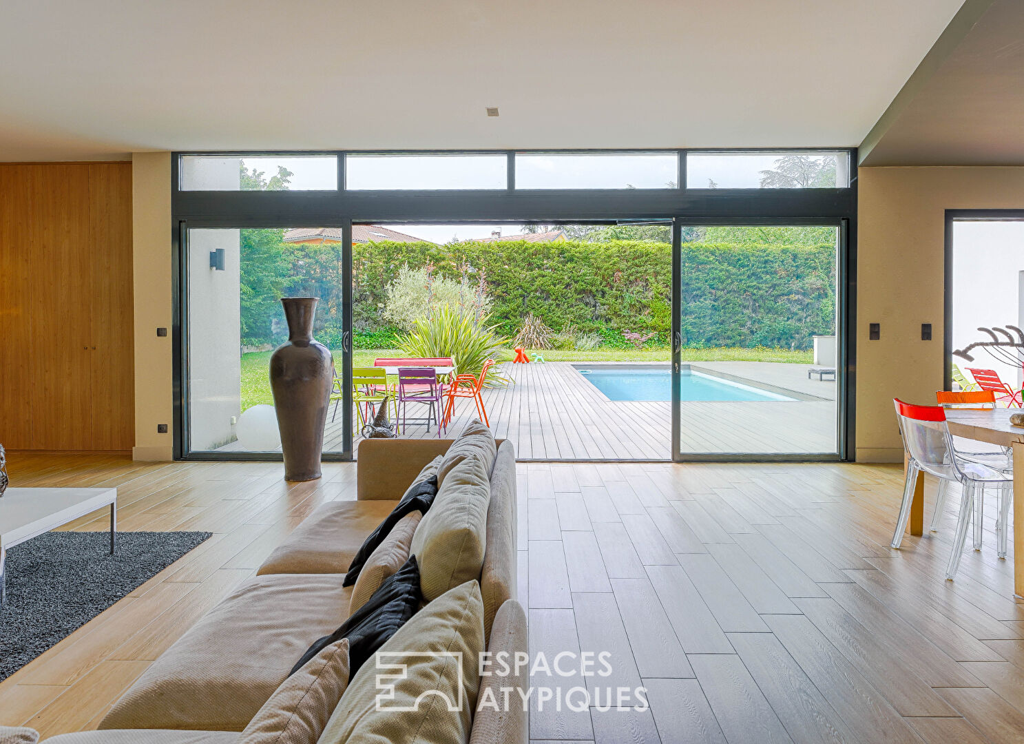 Maison d’architecte au calme en plein coeur du Point du Jour