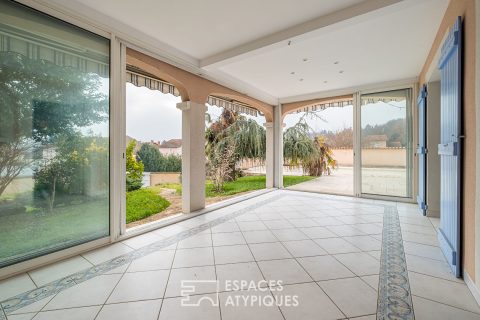 Villa avec piscine située à La Fouillouse ( Saint – Priest )