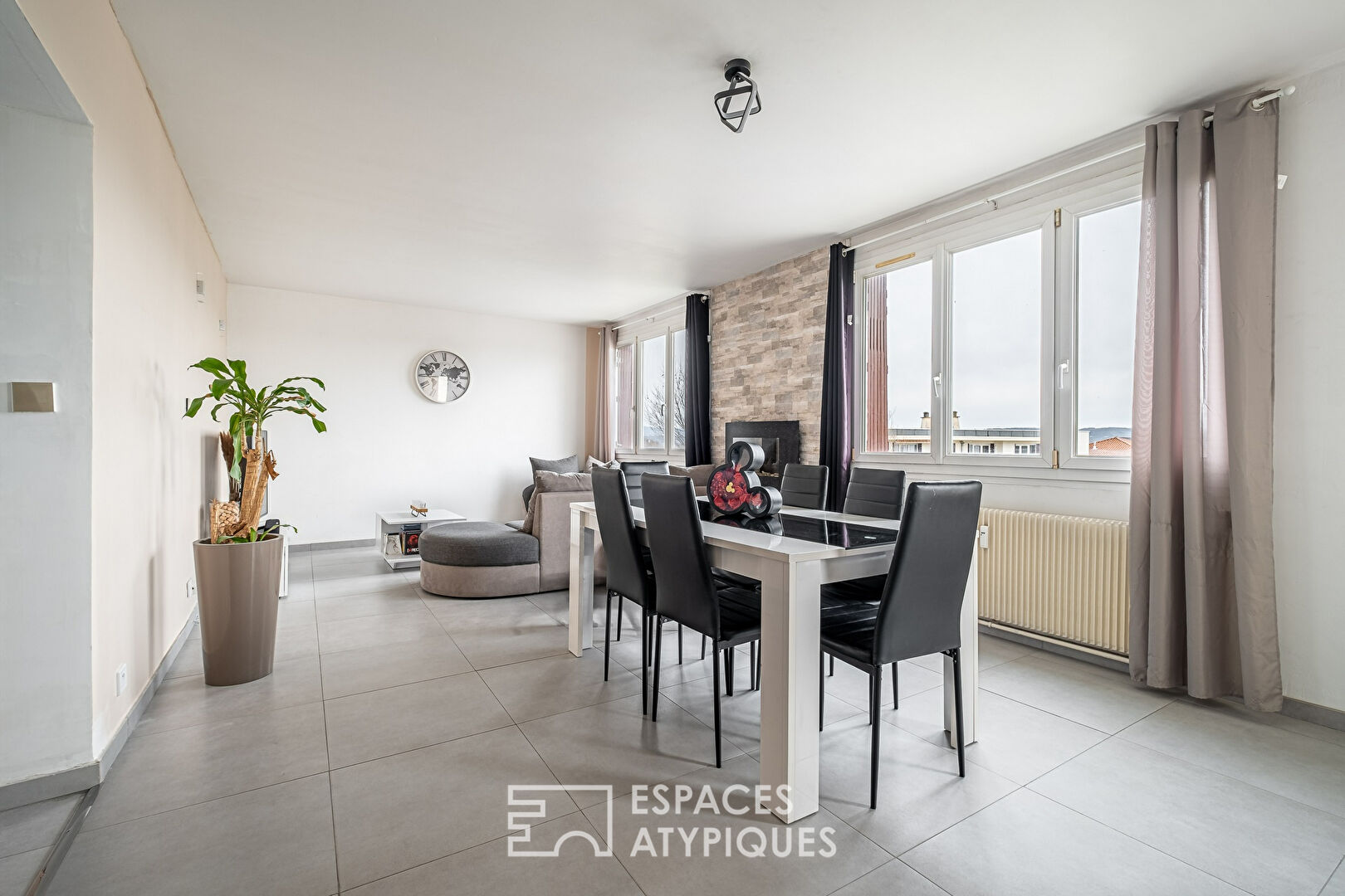 Appartement en plein centre de Pont-de-Cheruy avec vue