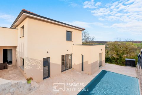 Maison avec piscine sur les hauteurs de Vienne