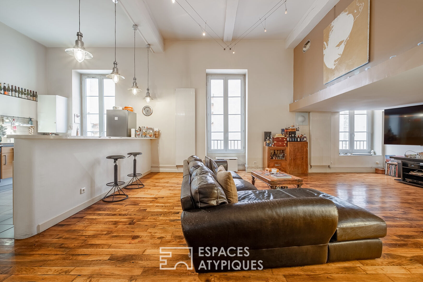 Entre loft et appartement dans un ancien couvent à Lyon 1er