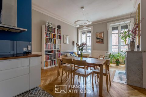 Rare bourgeois apartment with elevator in Saint Paul district