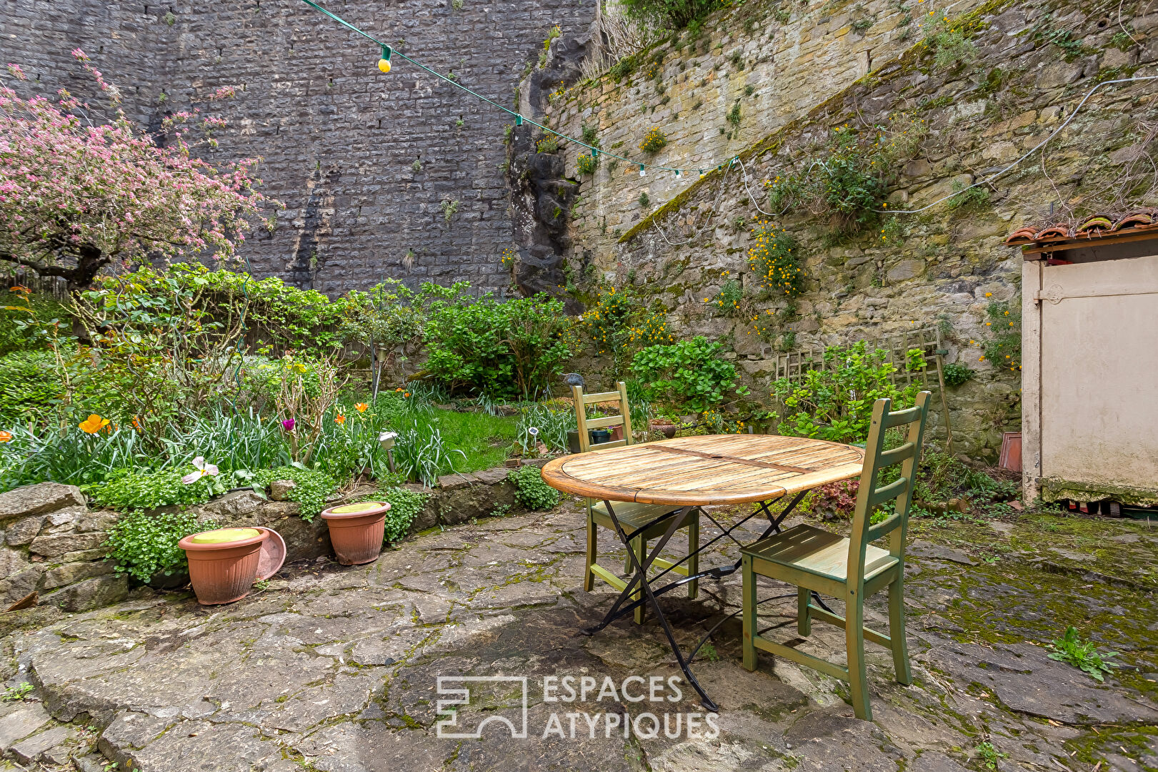 Maison atypique avec jardins dans le Vieux Lyon