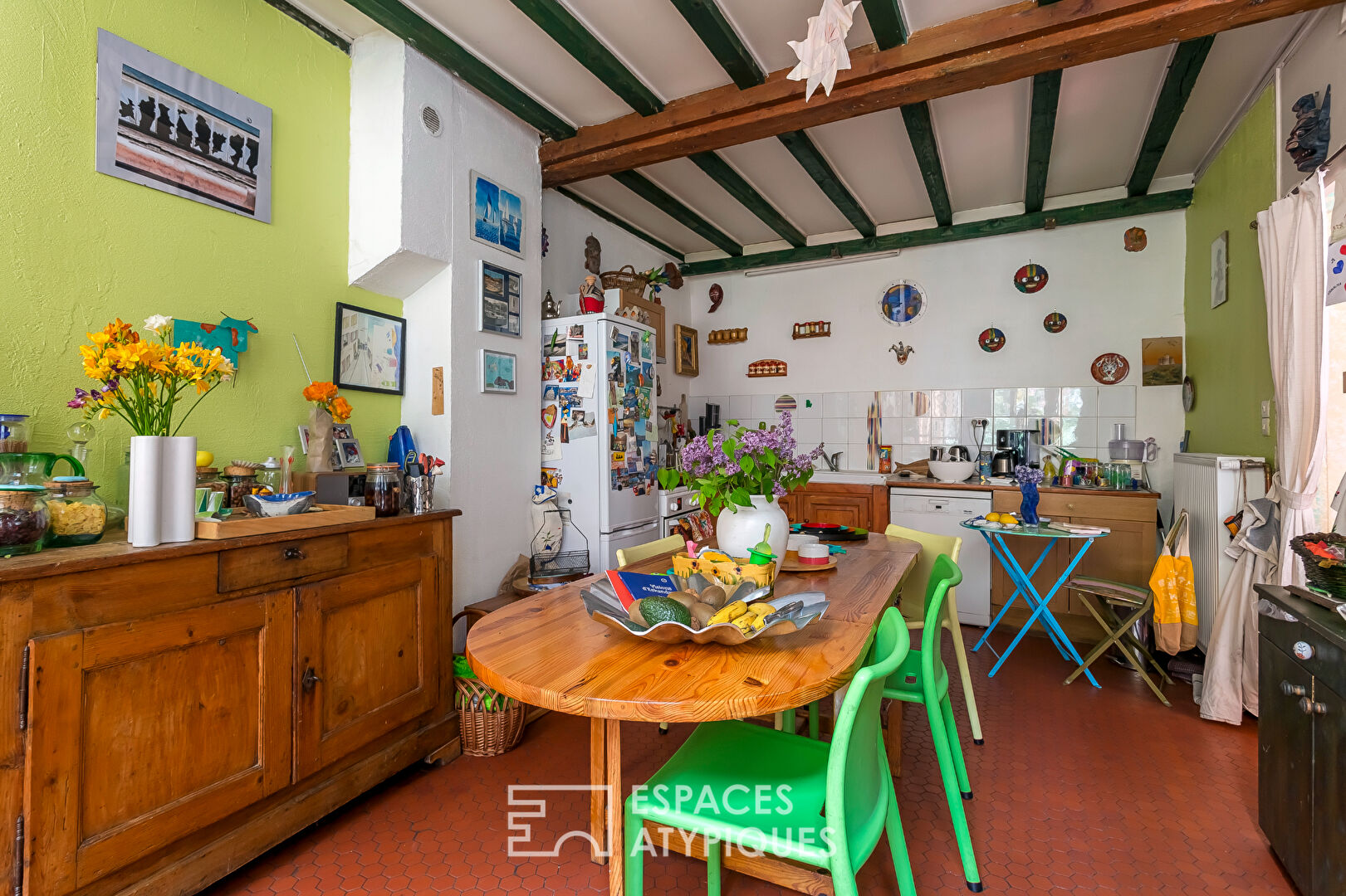 Maison atypique avec jardins dans le Vieux Lyon