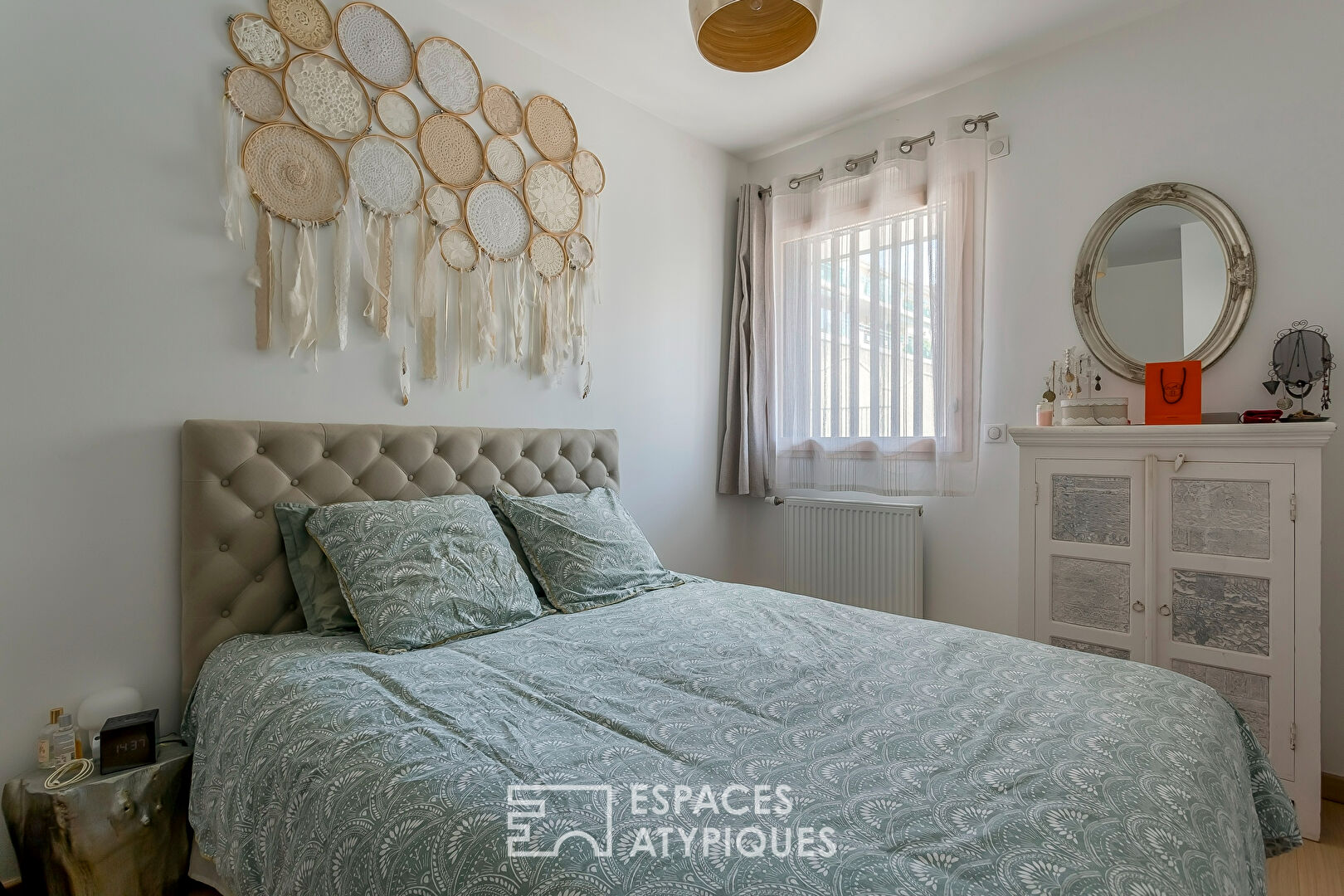Appartement contemporain avec jardin