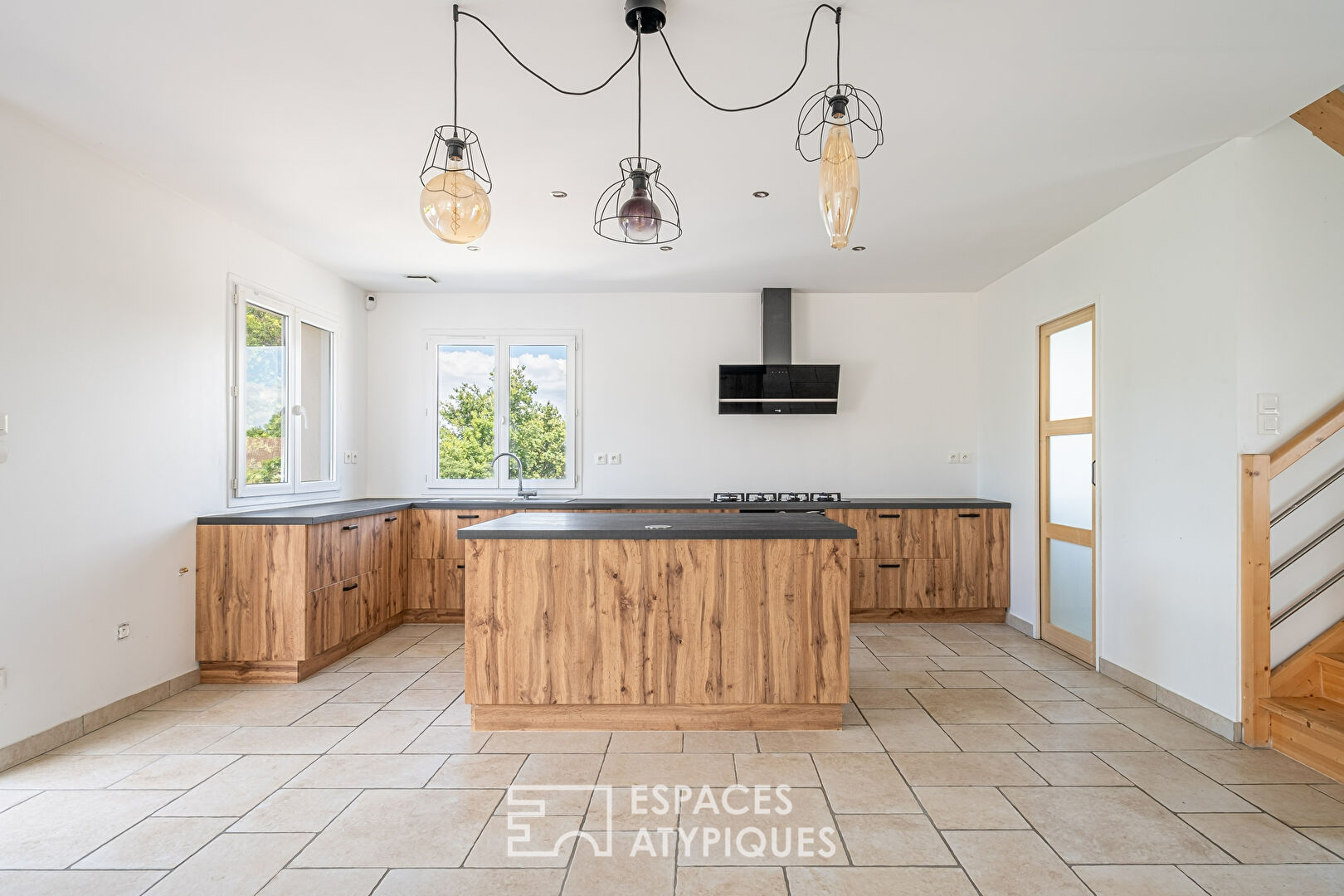 Appartement duplex avec jardin et terrasse
